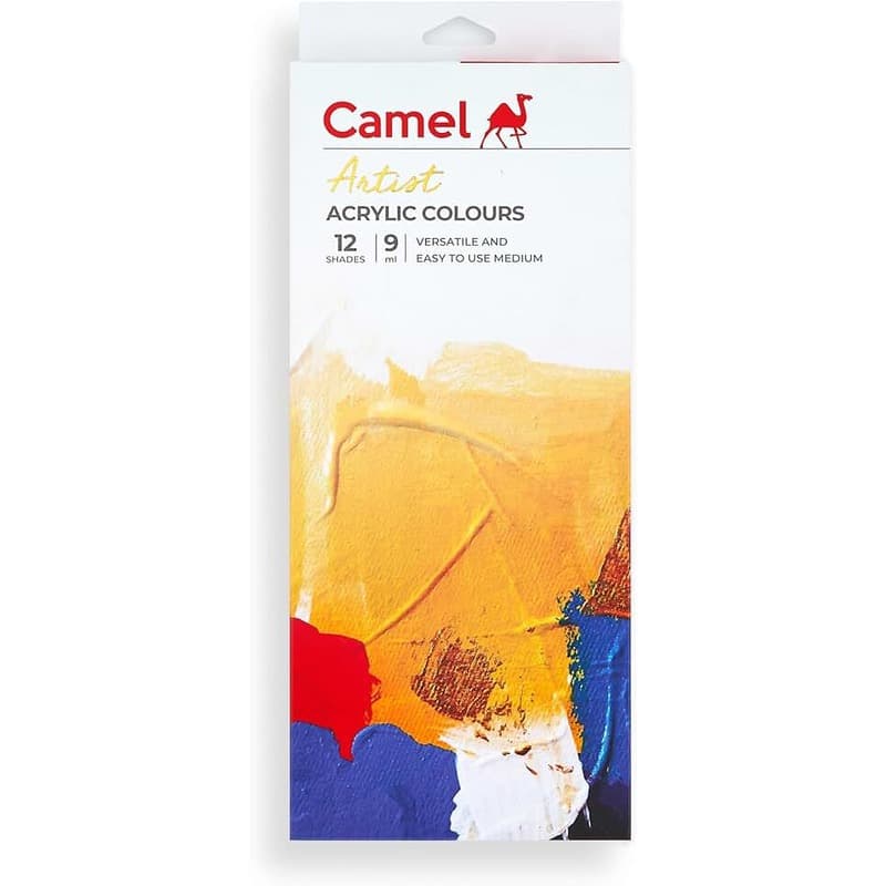 Camlin Acrylic Colour Set — 9ml × 12