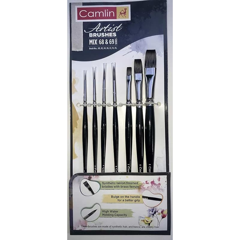 Camlin Artist Round Brush Set (4 pcs)