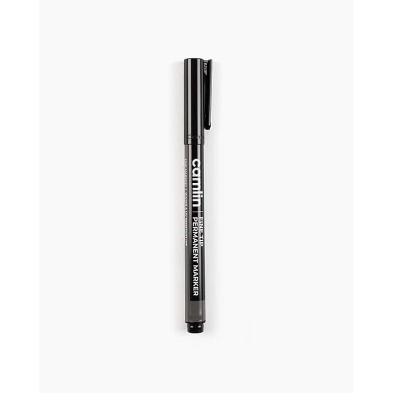 Camlin Permanent Marker — Black (Pack of 3)