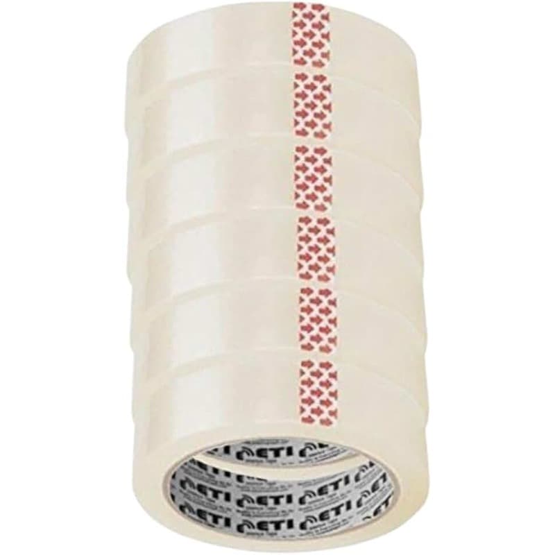 Cello Tape — 1 inch × 65m (Pack of 6)