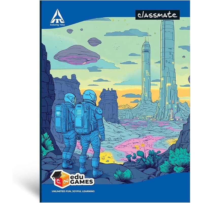 Classmate Long Notebook 4-in-1 Combo (200 Pages each)