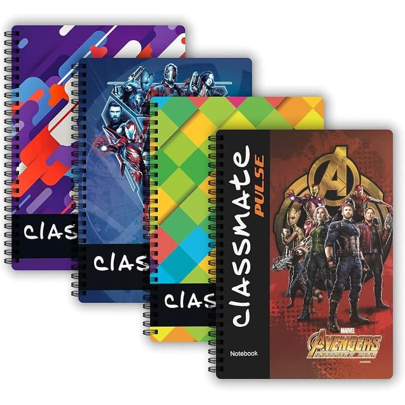 Classmate Pulse Single Line Notebook — 160 Pages