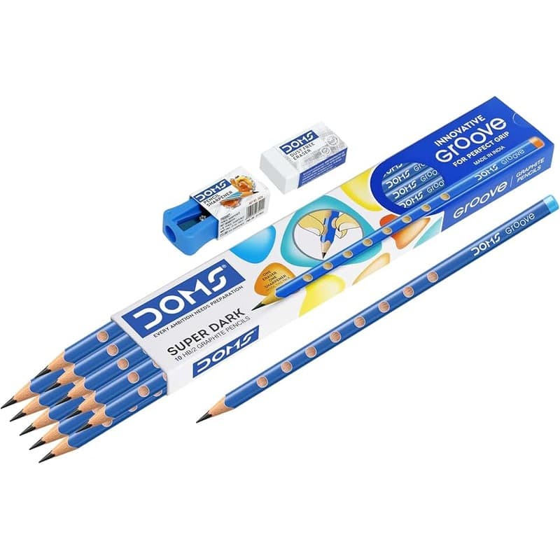 Doms Groove Super Dark Pencil (Pack of 10)