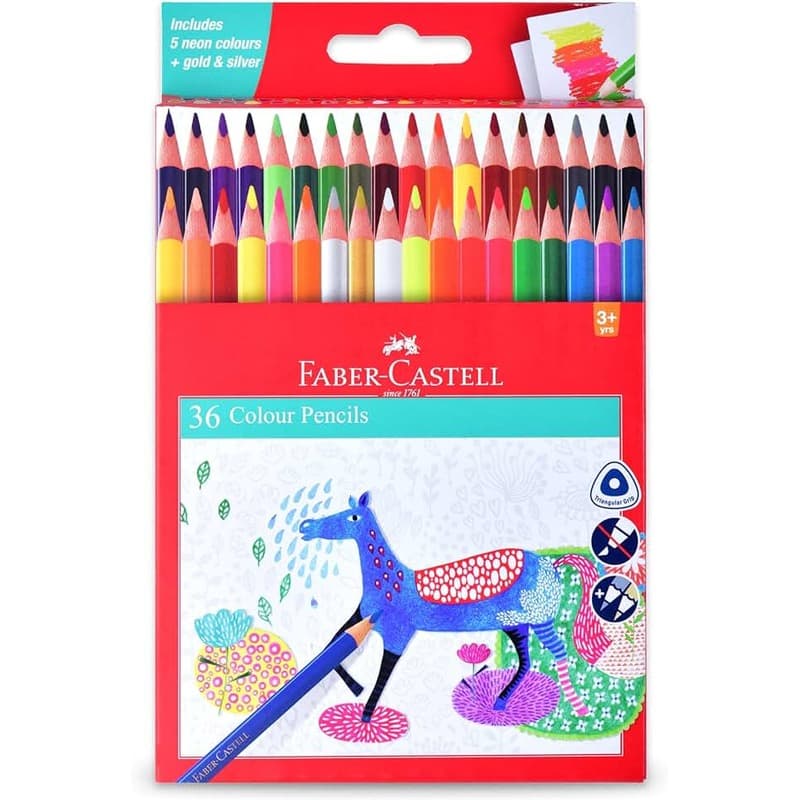 Faber-Castell Colour Pencils — 36 Shades