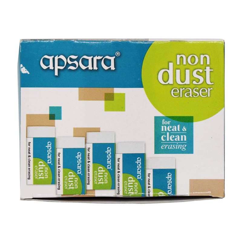 apsara-non-dust-eraser-pack-of-20 — View 3