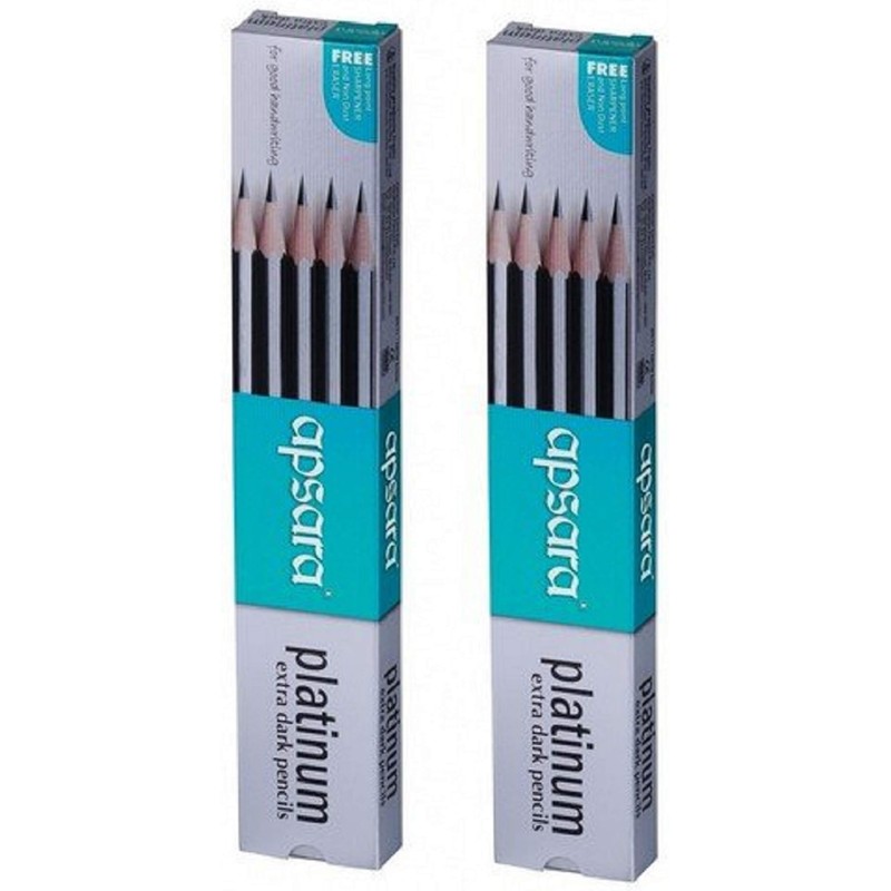 apsara-platinum-extra-dark-pencil-pack-of-10 — View 2