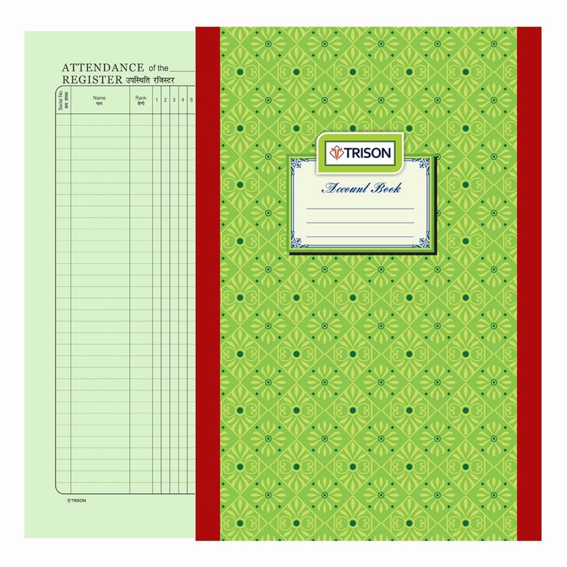 Attendance Register — 200 Pages, Hard Bound