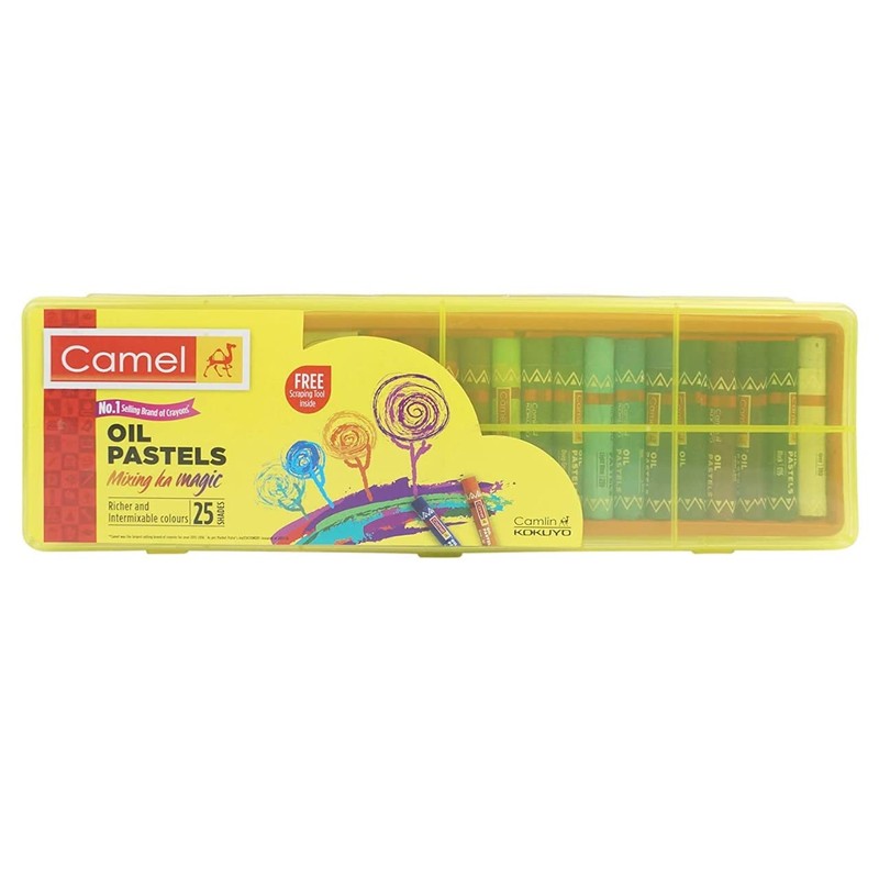 Camel Student Oil Pastels — 25 Shades