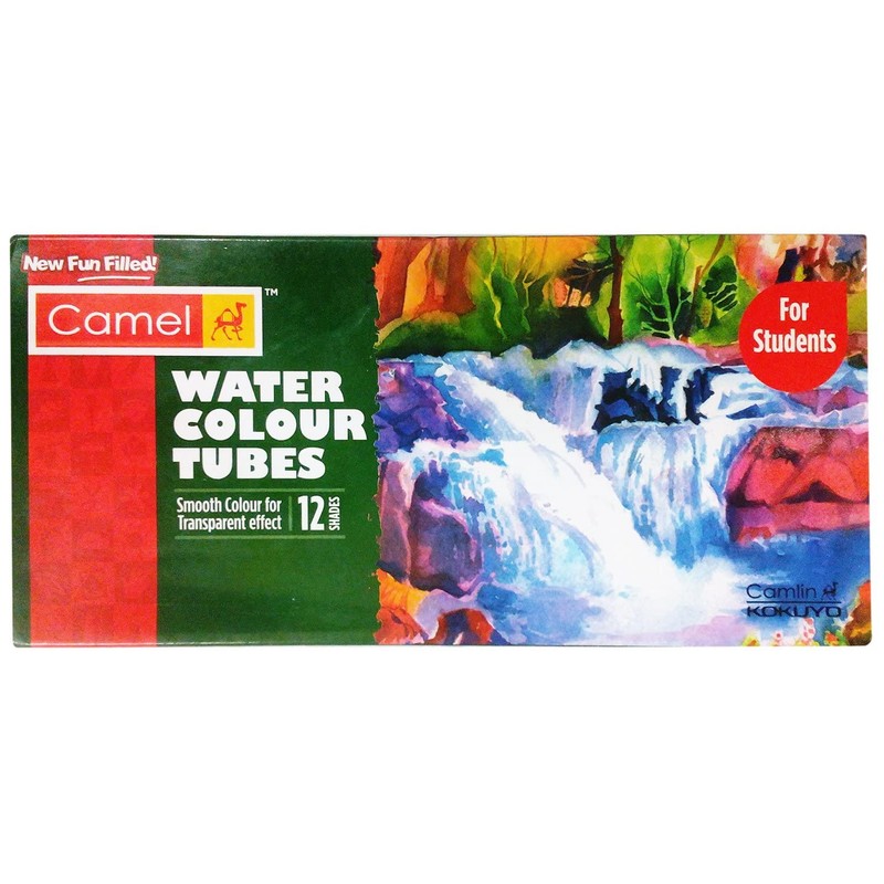 Camlin Kokuyo Artist Watercolour Tubes — 12ml × 12