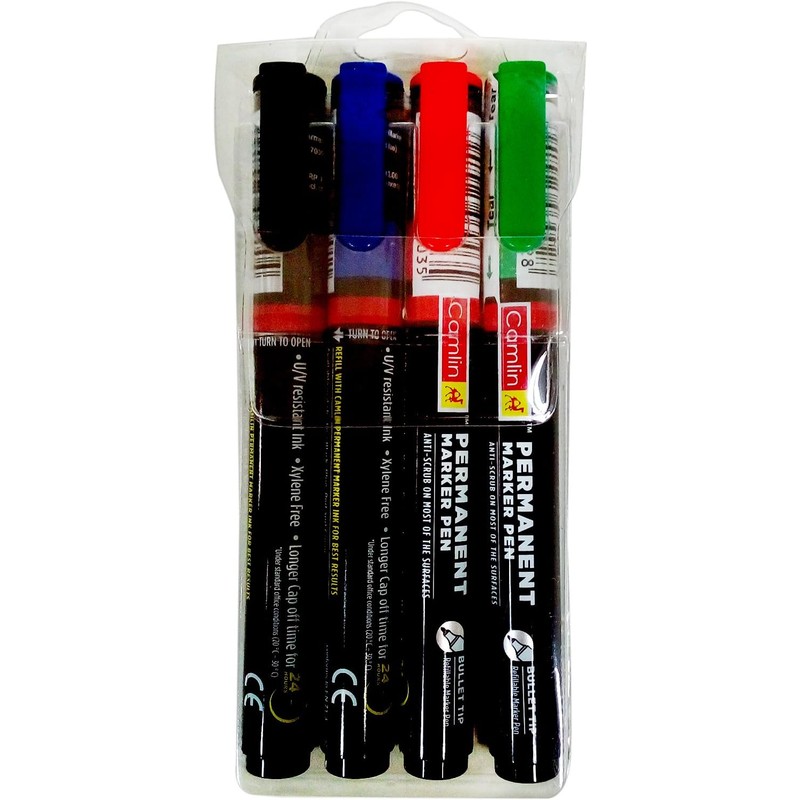 camlin-permanent-marker-black-pack-of-3 — View 2