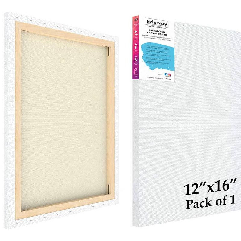 Canvas Board — 12×16 inches