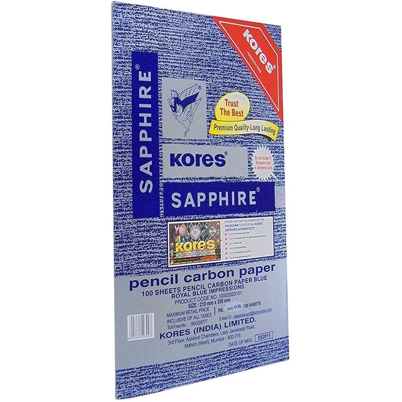 Carbon Paper — A4, Blue (Pack of 100)