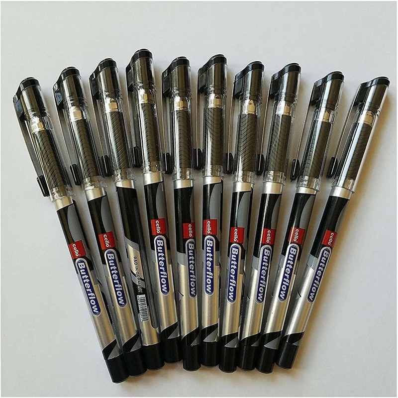 cello-butterflow-ball-pen-black-pack-of-10 — View 2
