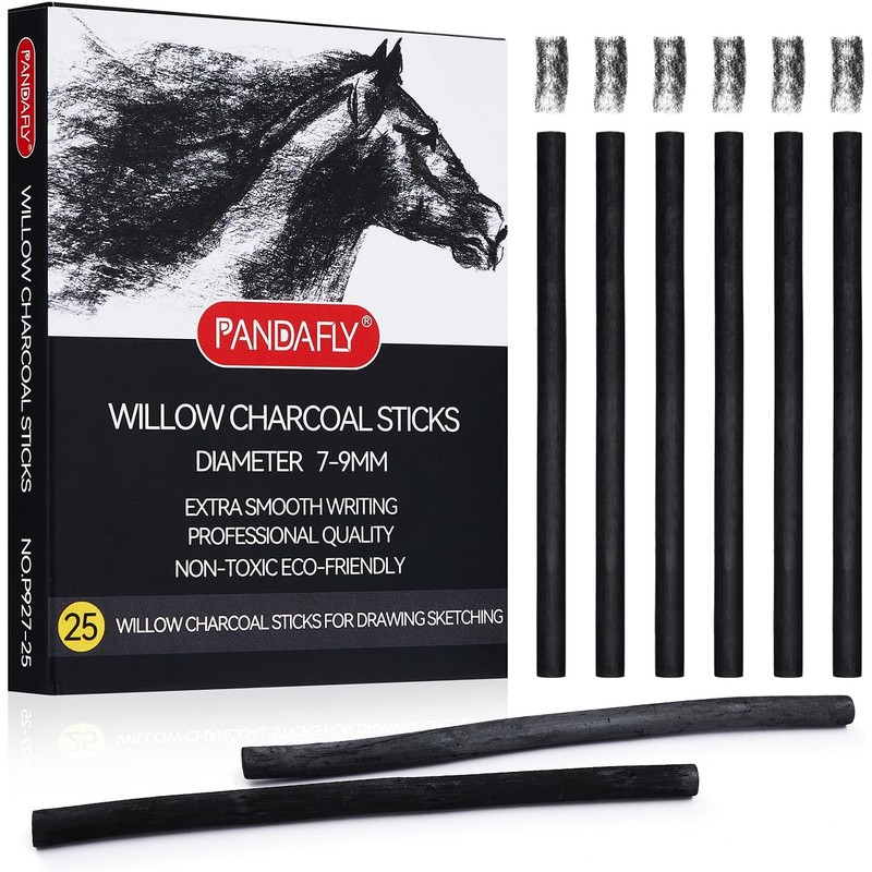 charcoal-sticks-willow-pack-of-6 — View 2