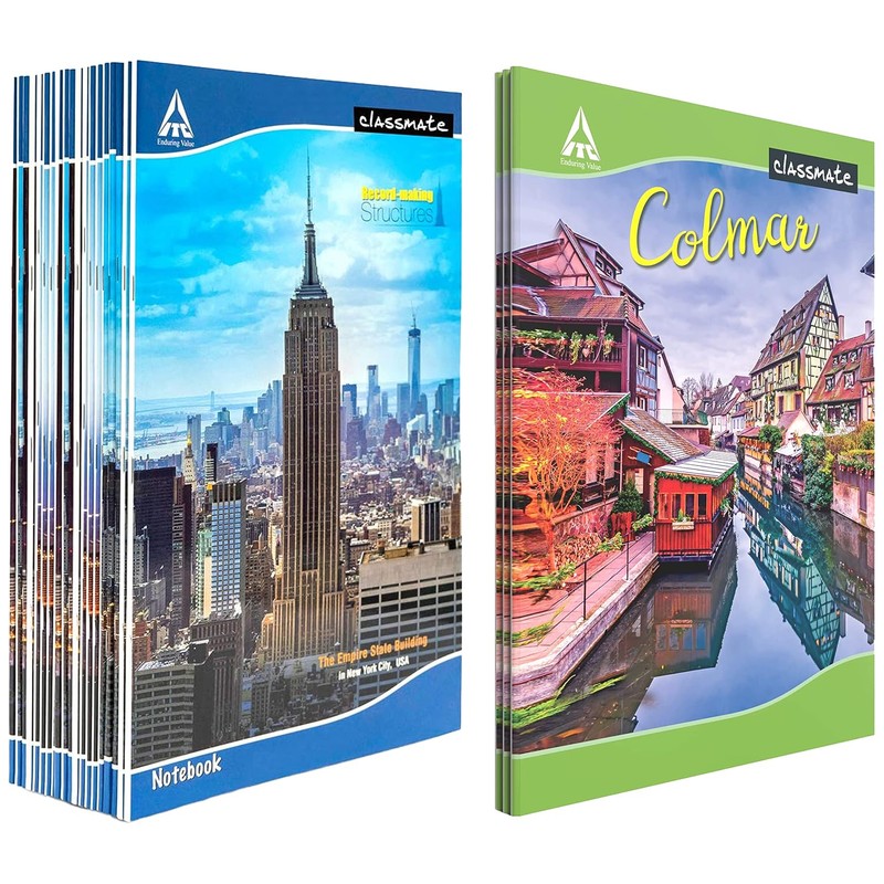Classmate Long Notebook 4-in-1 Combo (200 Pages each)