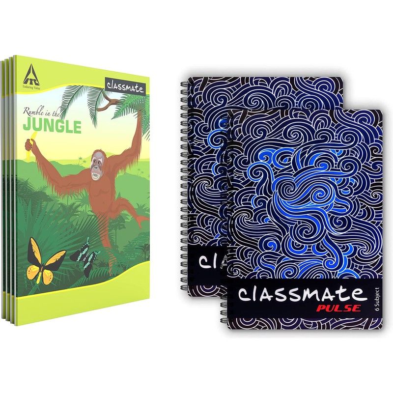 classmate-long-notebook-4-in-1-combo-200-pages-each — View 2