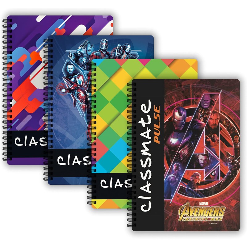 classmate-long-notebook-4-in-1-combo-200-pages-each — View 3