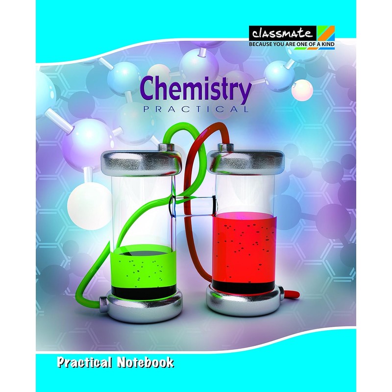Classmate Practical Notebook — Chemistry, 108 Pages
