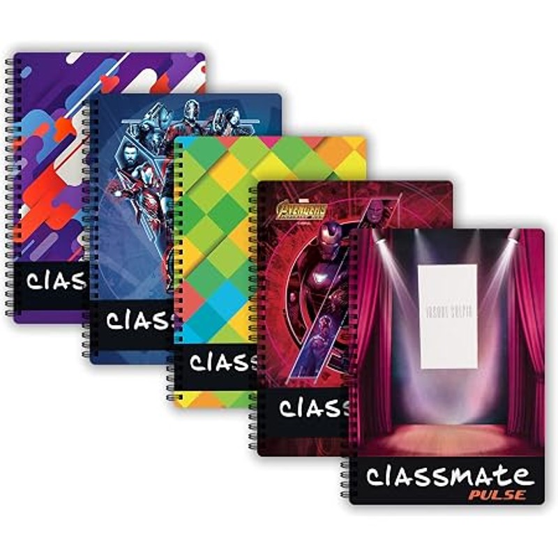 Classmate Pulse Single Line Notebook — 200 Pages