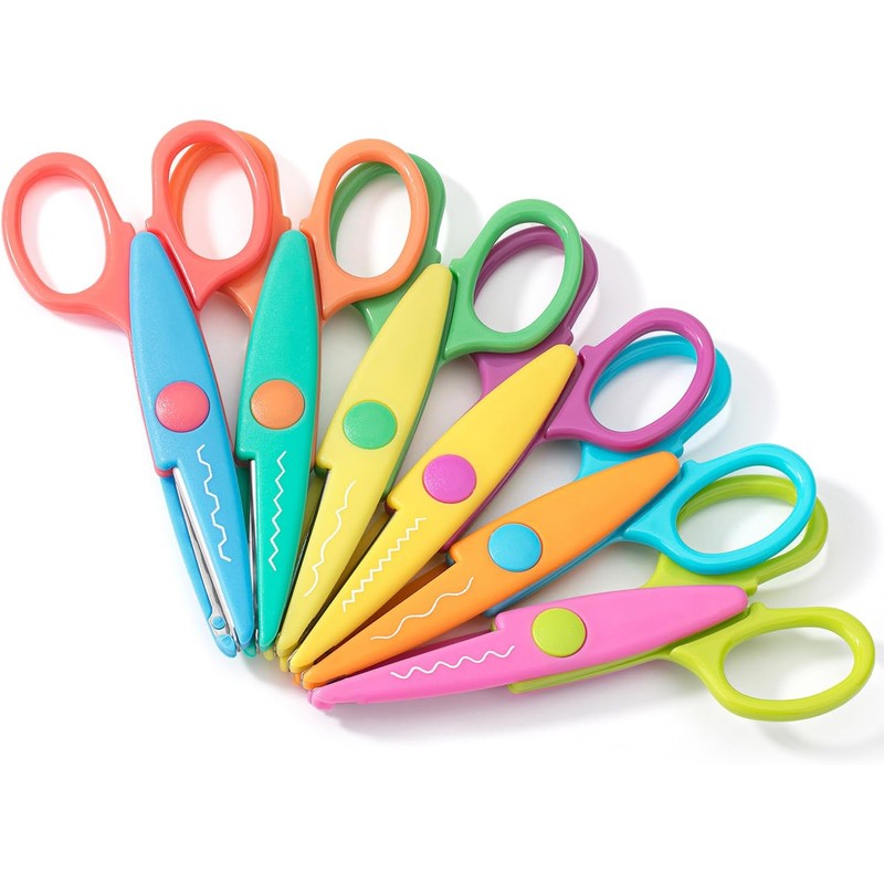 craft-scissors-zigzag-wave-set-of-6 — View 2