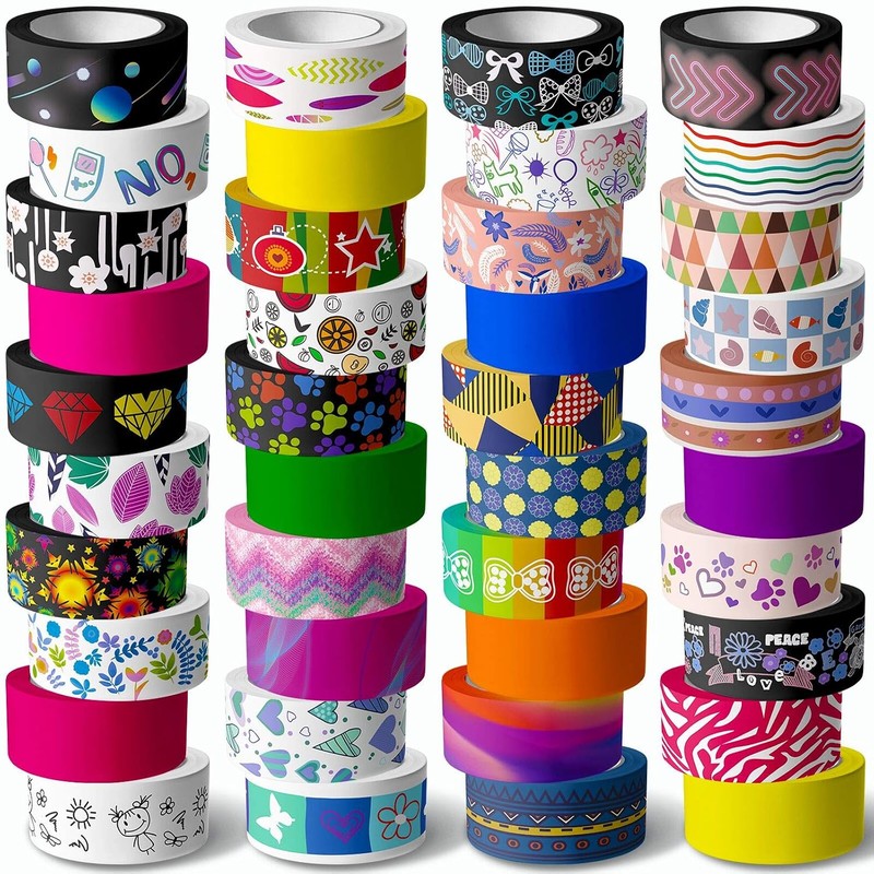 decorative-tape-washi-tape-set-6-rolls — View 2