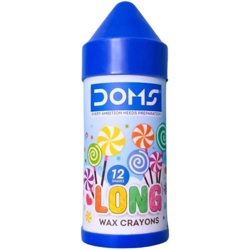 Doms Wax Crayons — 12 Shades