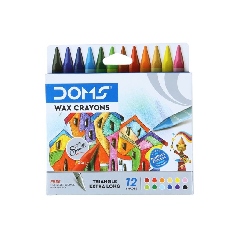doms-wax-crayons-12-shades — View 2