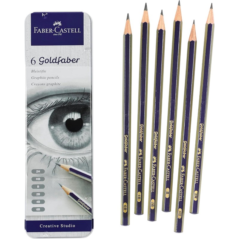 faber-castell-9000-drawing-pencil-set-6-grades — View 3