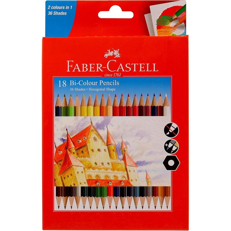 Faber-Castell Colour Pencils — 36 Shades