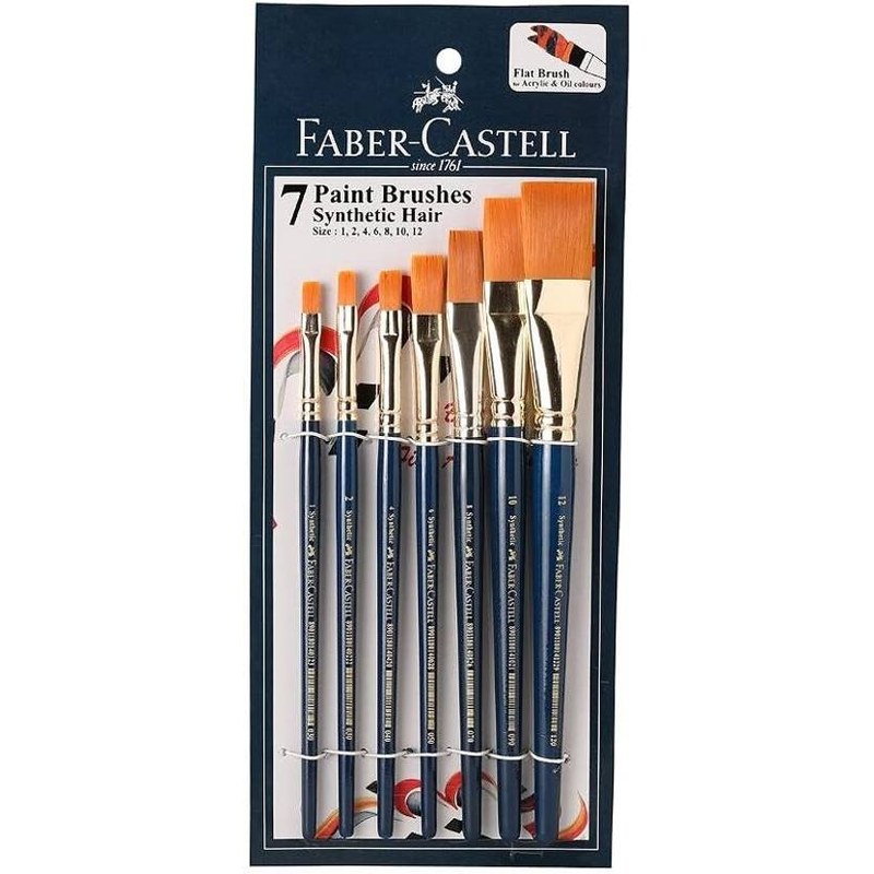 Faber-Castell Painting Brush Set (7 pcs)