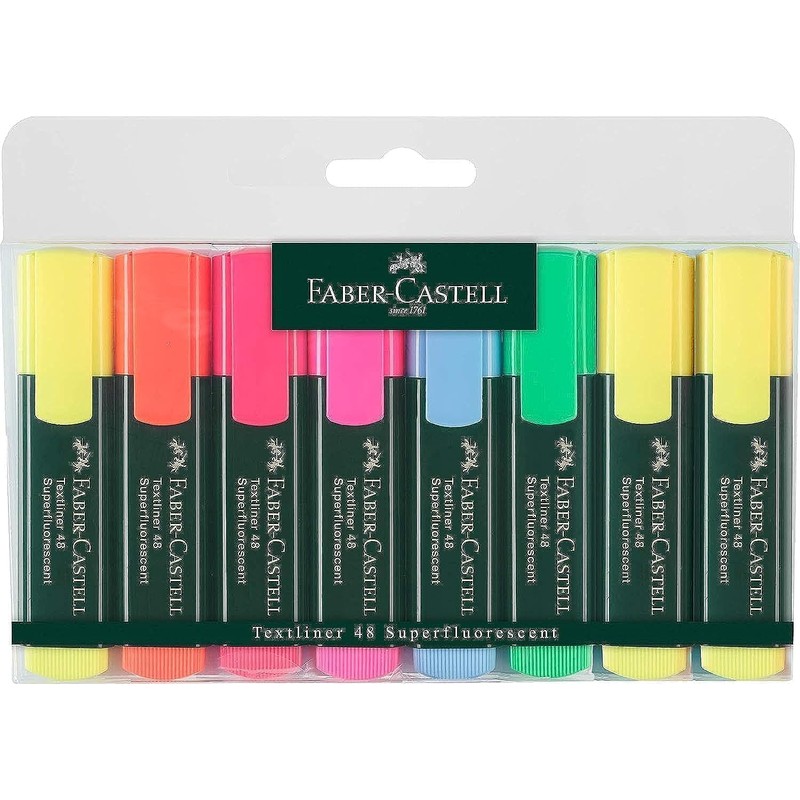 Faber-Castell TextLiner Highlighter Set (4 Colors)