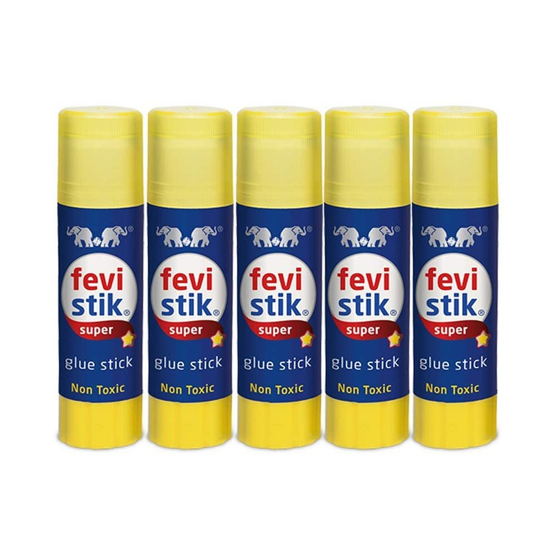 Fevistik Glue Stick — 15g (Pack of 5)
