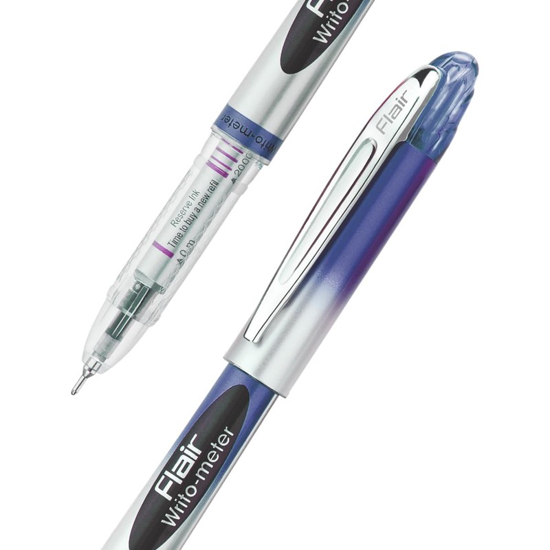 Flair Writo-Meter Ball Pen — Blue (Pack of 5)