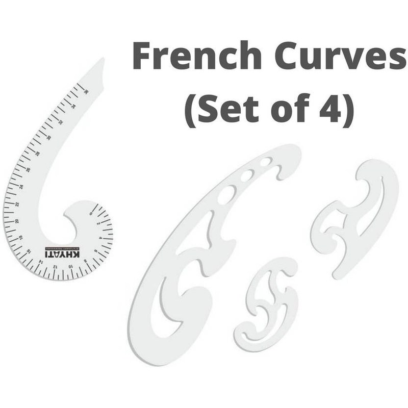 French Curve Set (3 pcs)
