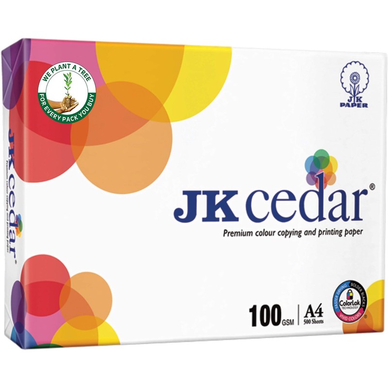 JK Cedar A4 Paper — 80 GSM (500 Sheets)
