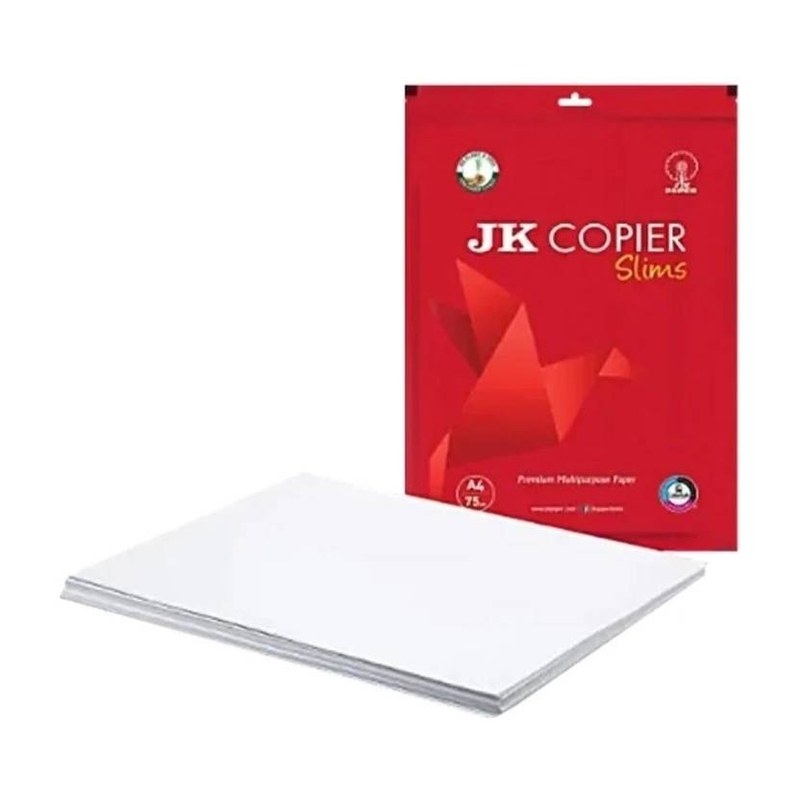 JK Copier A4 Paper — 75 GSM (100 Sheets)