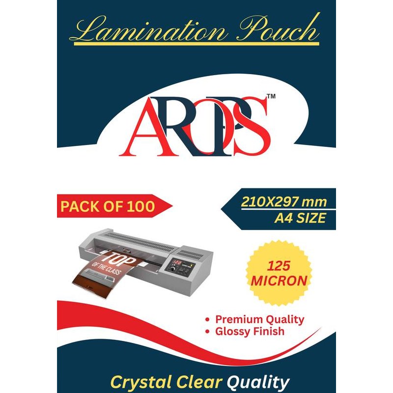 Lamination Pouch A4 (Pack of 100)
