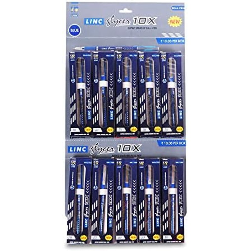 linc-glycer-ball-pen-blue-pack-of-10 — View 2
