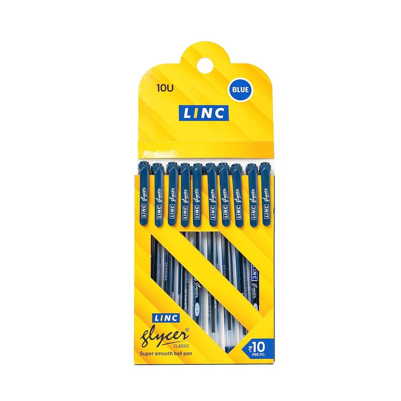 linc-glycer-ball-pen-blue-pack-of-10 — View 3