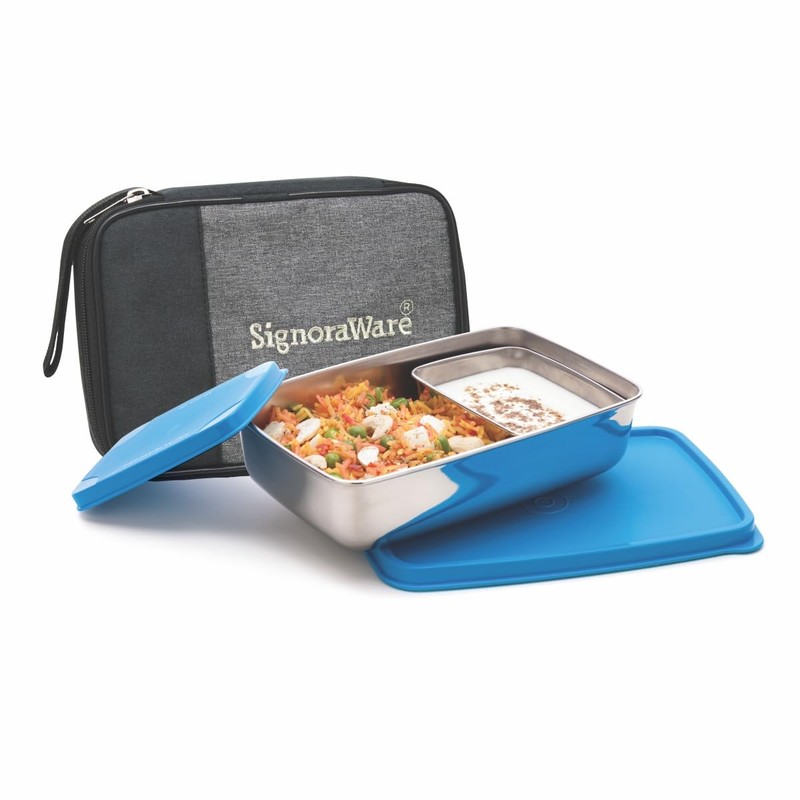 Lunch Box — Signoraware 2 Compartment