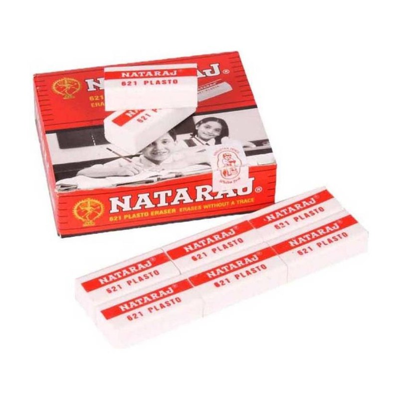 Nataraj Plasto Eraser (Pack of 20)
