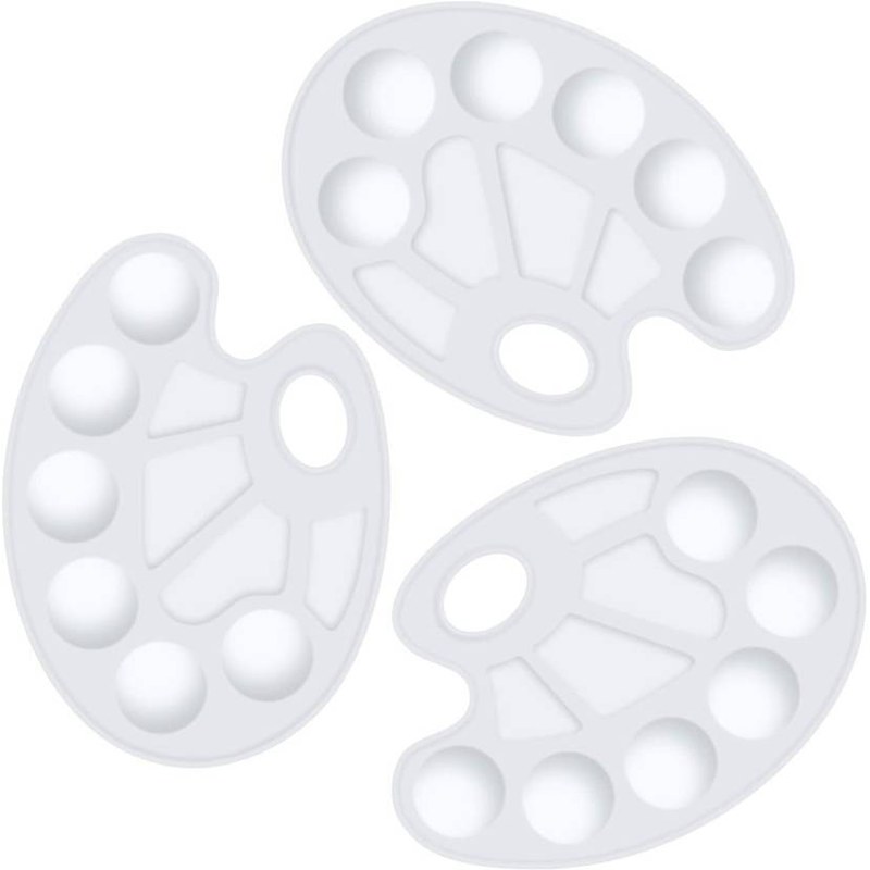 Palette — Plastic Mixing Palette (10 wells)