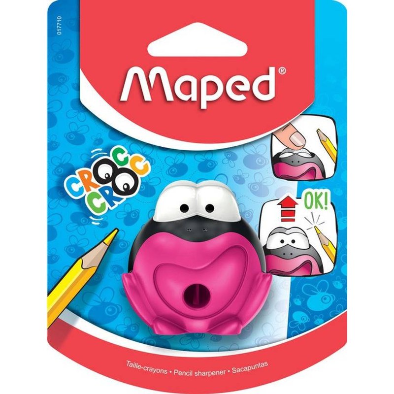 Pencil Sharpener — Maped Croc Croc (Fun Shape)
