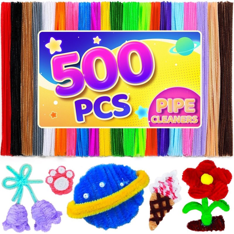pipe-cleaners-chenille-stems-assorted-pack-of-50 — View 3
