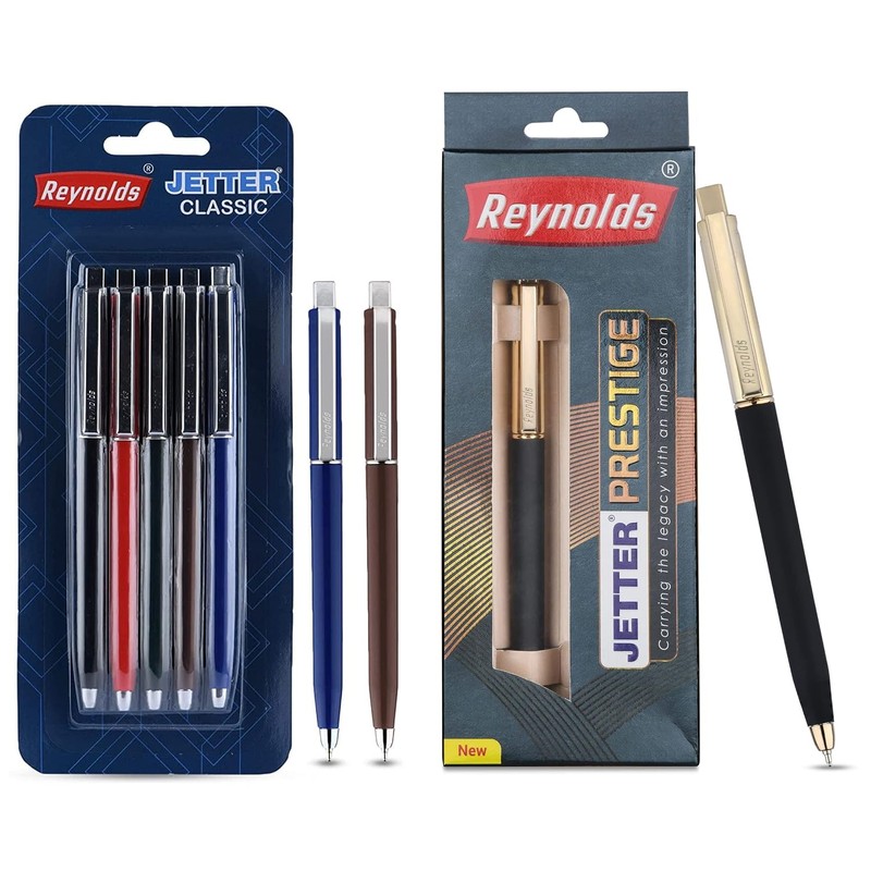 reynolds-jetter-speed-ball-pen-blue-pack-of-5 — View 2
