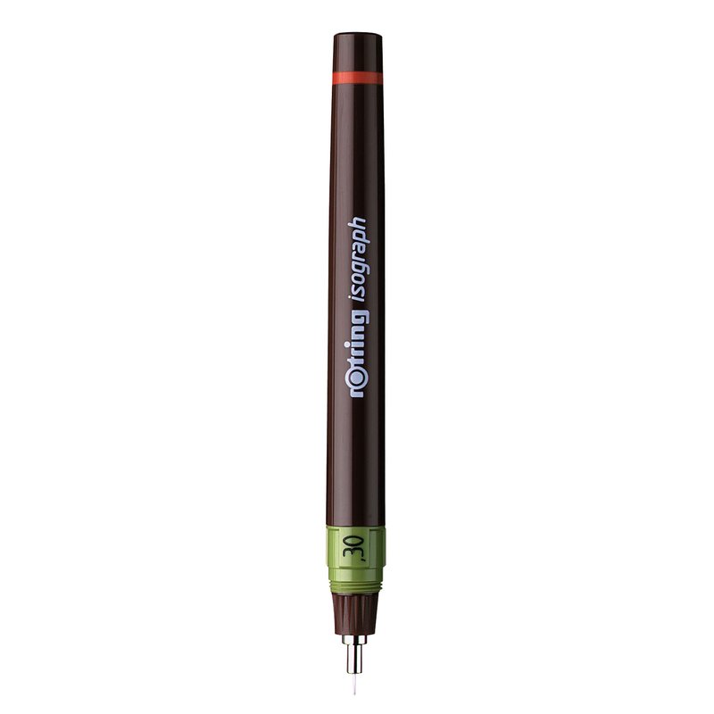 Rotring Isograph Technical Fineliner Pens — Handbook with Annotations (Parker)