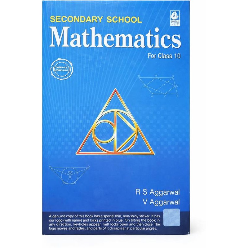 Secondary School Mathematics for Class 10 — Handbook with Annotations (Oswaal Books)