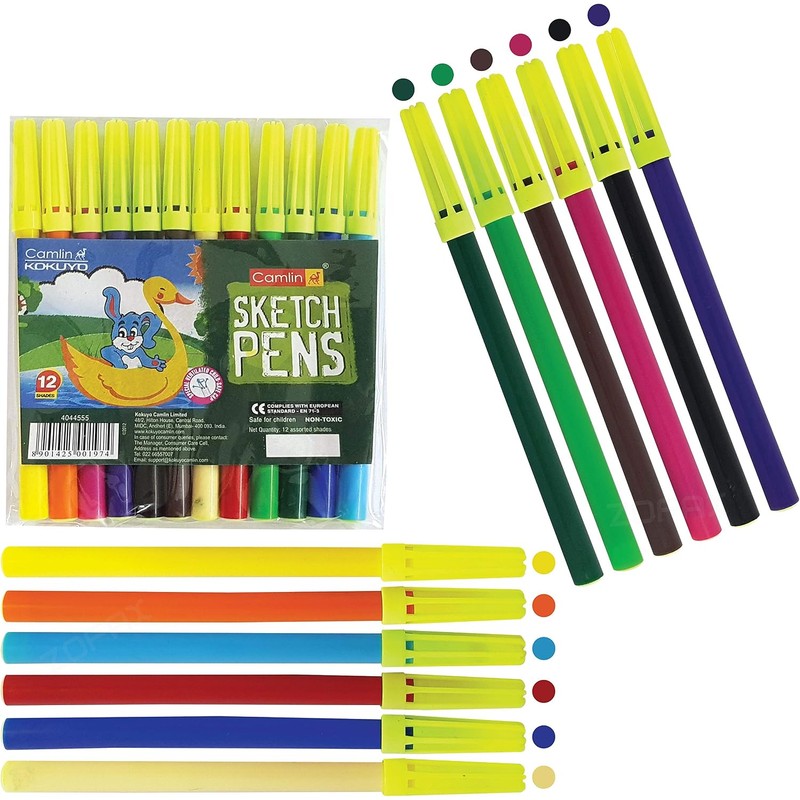 sketch-pens-camlin-12-shades — View 3