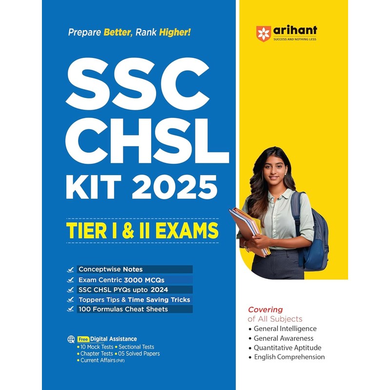 SSC CHSL — Complete Guide (Arihant, 2025-26)