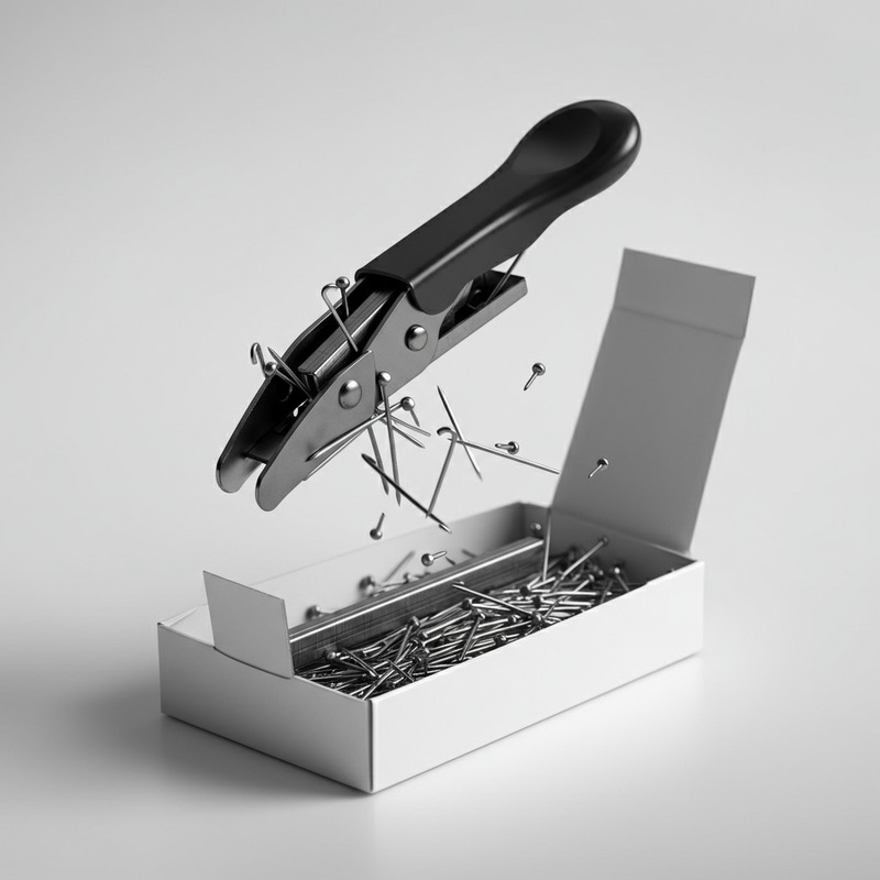 Kangaro Stapler Pins No.10 Pack of 20 boxes — Angle View